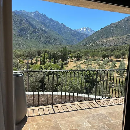 Asco Pagliaghju Entre Montagne Et Piscine En Cours D Achevement Villa